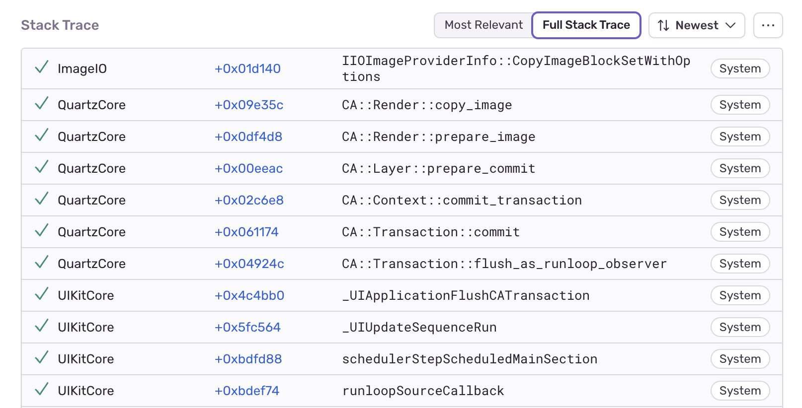 Image Decoding on Main Thread Stack Trace